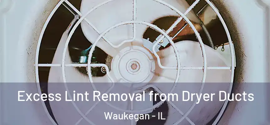 Excess Lint Removal from Dryer Ducts Waukegan - IL